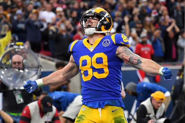 Rams’ TE gets questionable tag ahead of showdown with Lions