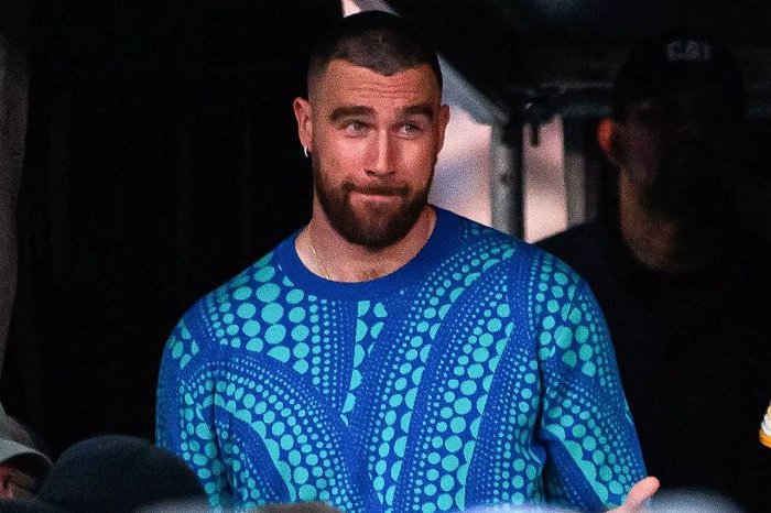 Travis Kelce Trimmed Super Bowl Beard and Rocked $850 Louis Vuitton T-Shirt at Taylor Swift’s Sydney Concert