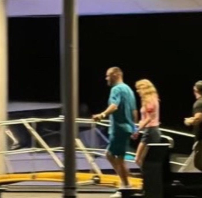 Taylor Swift and Travis Kelce sneak in one more date on a boat before he leaves Sydney