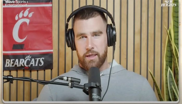 Travis Kelce fuels Taylor Swift engagement, baby rumors with talk of rings and children on podcast