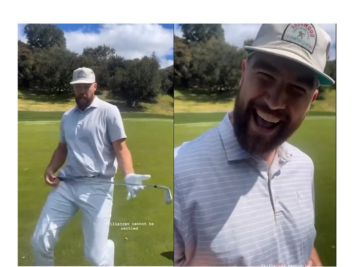 Watch video: Travis Kelce dancing to Taylor Swift's 'Bad Blood' is the cutest thing ever.. - SPORTS USA