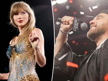 Travis Kelce Reveals His Favorite Taylor Swift Songs During ‘New Heights' Live Show