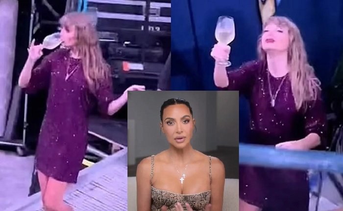 Kim Kardashian Criticized Taylor Swift for Drinking in Public