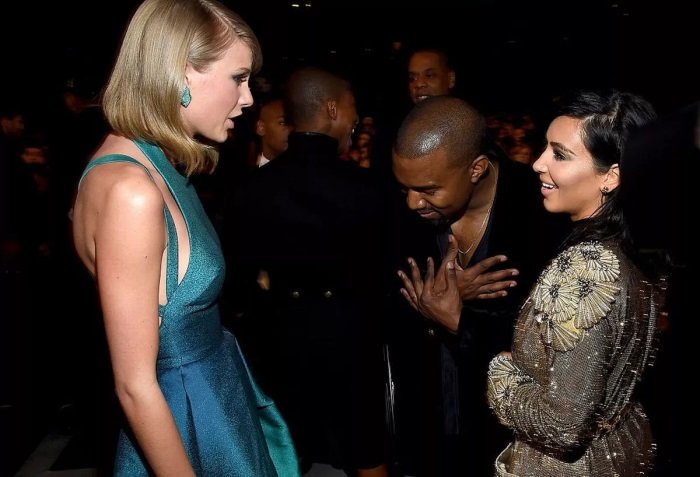 Bianca Censori reacts as Taylor Swift reignites Kim Kardashian feud with brutal diss track