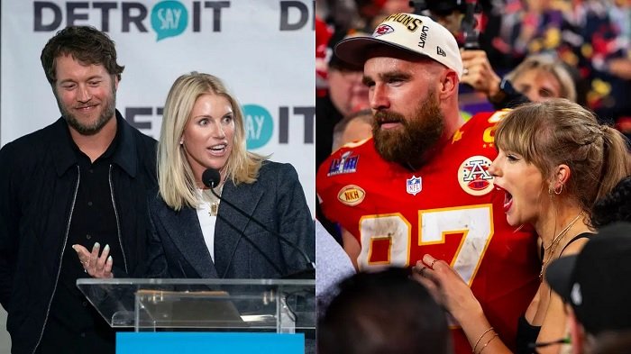 Matthew Stafford's Wife Disses Travis Kelce and Taylor Swift