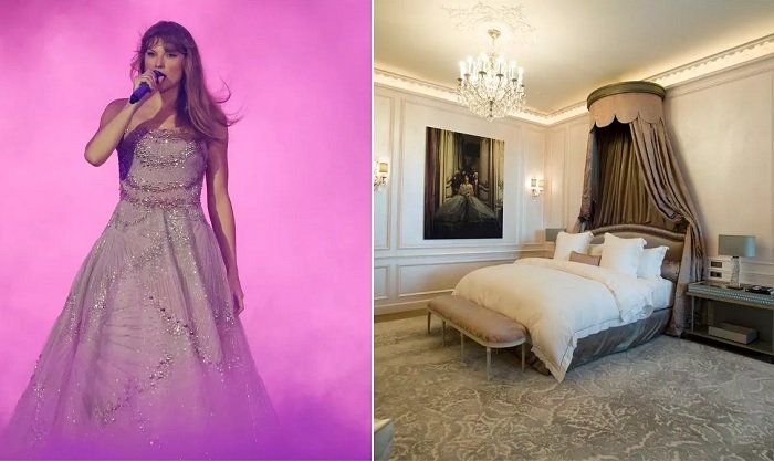 Inside Taylor Swift’s £16k-a-night Paris hotel where she stayed during Eras Tour with Travis Kelce