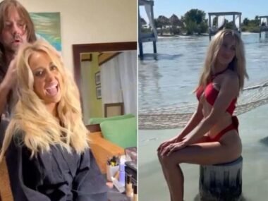 Brittany Mahomes Shows Taylor Swift Love in Behind-the-Scenes of Bikini Shoot