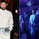 Travis Kelce parties at star-studded Carbone Beach in Miami as he congratulates Lando Norris on F1 Grand Prix victory